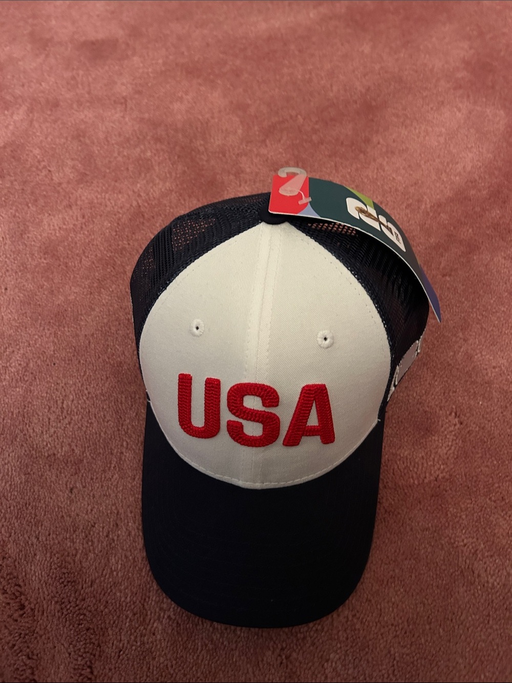 USA Embroidered World Cup 2026 Hat - Red White Navy